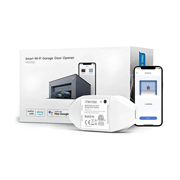 Meross MSG100 Smart Wi-Fi Garage Door  Opener - Picture 3 of 3